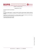 Aprovaci&oacute; inicial agen&ccedil;ament cam&iacute; del Mig