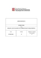 Informe senyal TDT