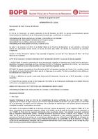 Aprovaci&oacute; definitiva modificaci&oacute; diverses Ordenances Generals