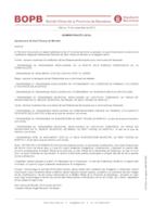 Aprovaci&oacute; provisional ordenances generals