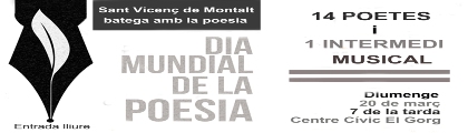Dia Mundial de la Poesia 2016
