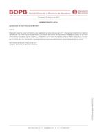 Edicte aprovaci&oacute; mem&ograve;ria planta solar