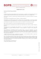 Aprovaci&oacute; inicial diverses ordenances generals BOPB