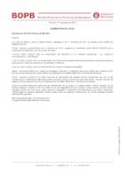 Aprovaci&oacute; provisional preus p&uacute;blics