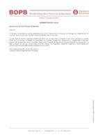 Pr&ograve;rroga Pla Locald de Joventut