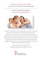 Taller educaci&oacute; parental febrer 2017
