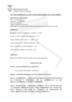 Acta junta govern local 4 d'octubre 2018
