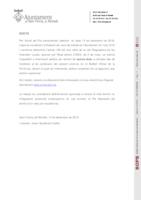 Edicte BOPB Aprovació inicial Relació Llocs Treball 2019