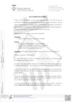 Acta obertura sobre 1 residus