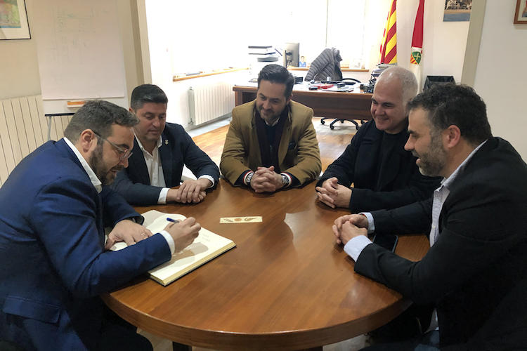 Visita delegat del Govern Generalitat