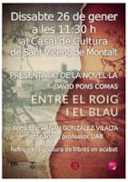 Presentació novel·la Entre el blau i el roig