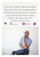 Xerrada Josep Maria Ganyet
