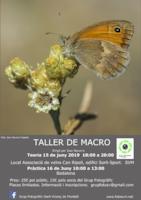 Cartell Taller foto macro