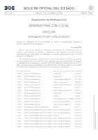 Anunci BOE notificacions expedients sancionadors