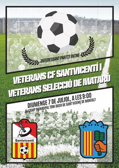 Partit de futbol veterans