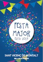 Programa Festa Major d'Estiu 2019