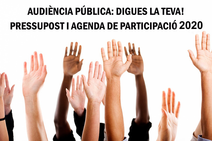 Audiència pública pressupostos 2020
