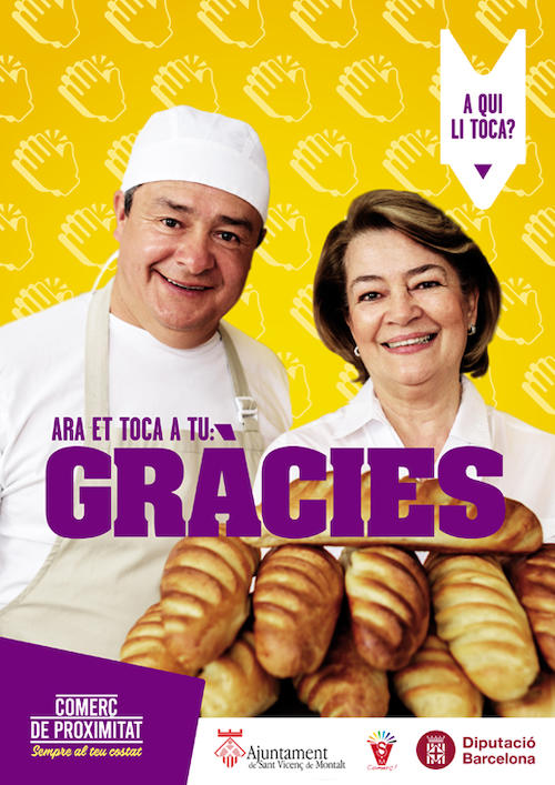 Campanya agraïment comerç