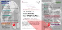 Activitats esportives extraescolars 2020-2021