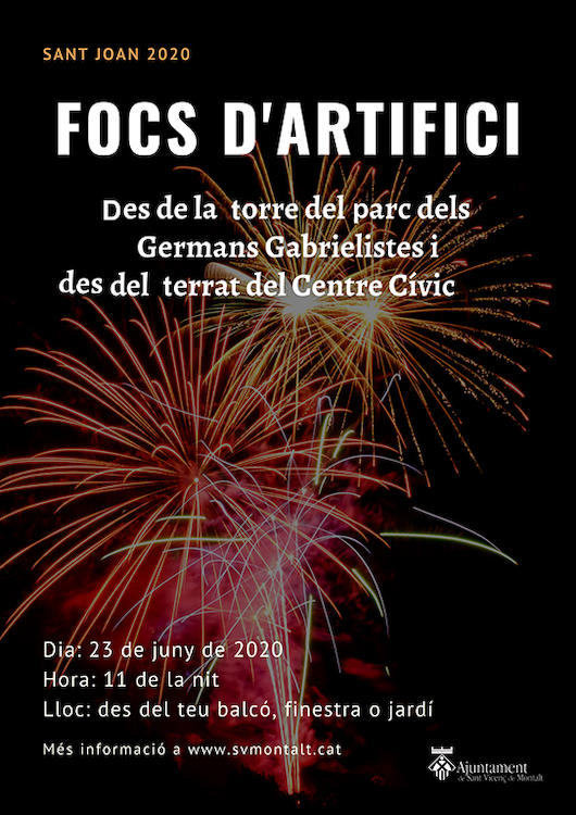 Focs Sant Joan 2020