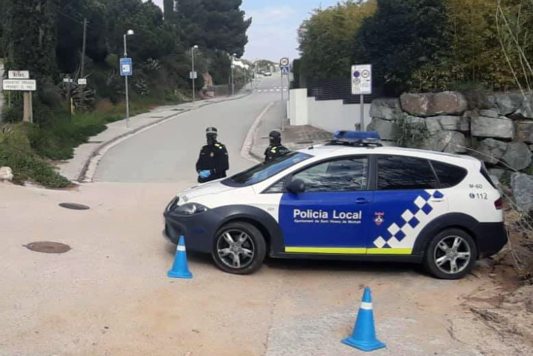 Ajuntament de Sant Vicenç de Montalt Es reobren els accessos al
