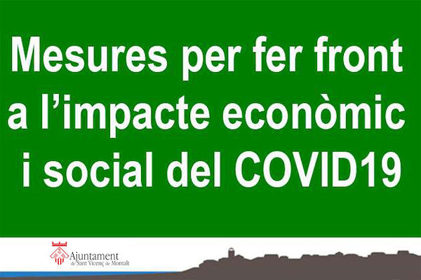 Avís mesures econòmiques i socials covid19