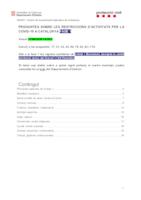 Preguntes i respostes restriccions Covid-19 - 01-06 català