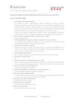 Questionari preguntes i respostes afectacions coronavirus