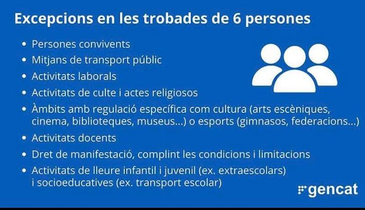 Excepcions trobades socials