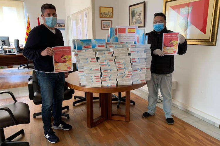 Donació material prevenció coronavirus