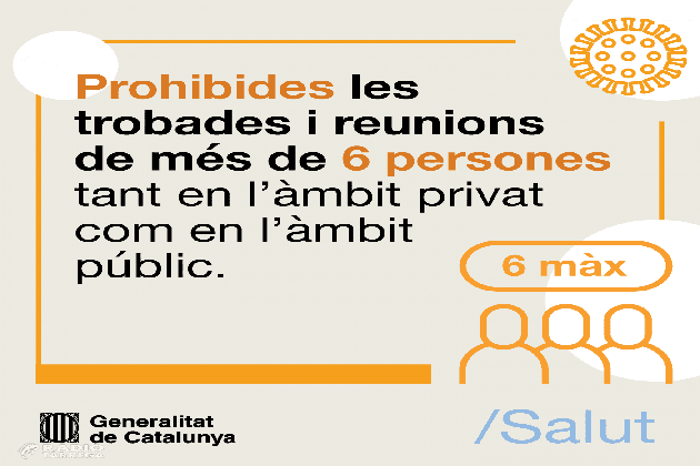 Restriccions trobades socials_6 persones