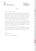 Edicte aprovació inicial projecte urbanització polígon II pla parcial sector 6