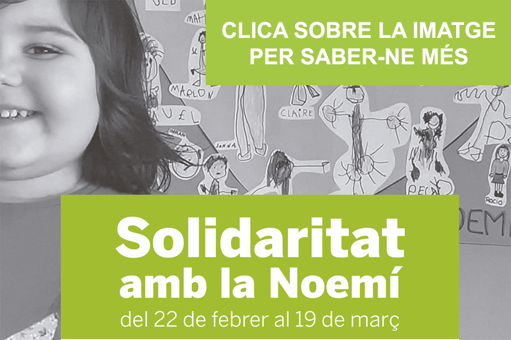 Solidaritat amb la Noemí Solidaritat amb la Noemí