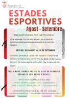 Informa estades esportives setembre 2021