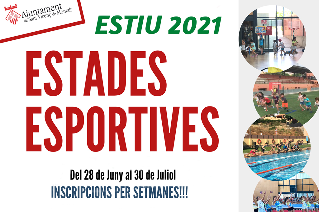 Estades Esportives d'Estiu 2021 Estades Esportives d'Estiu 2021