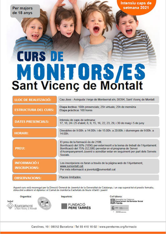 Curs monitor/a