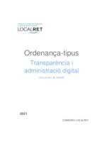 ordenança tipus transparència i administració electrònica-Localret