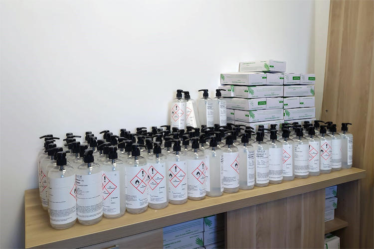 Material sanitari Covid