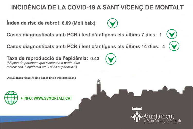 Dades Covid-28 maig-2021