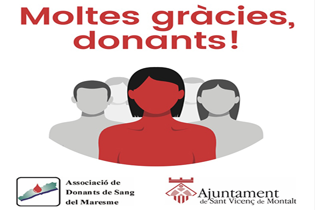 Grcies donants!