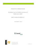 Projecte urbanització POLÍGON II del PLA PARCIAL del Sector 6