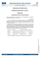 Anunci BOE Notificació expedients sancionadors