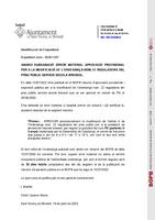 Anunci BOPB correcció error material mod ordenança 22