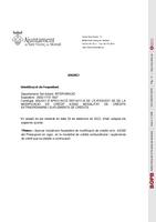 Aprovació definitiva modificació crèdit 4/2022