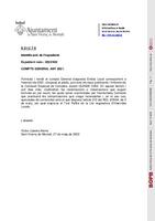 Edicte BOPB Compte General 2021