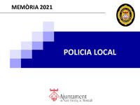 Memòria Policia Local 2021