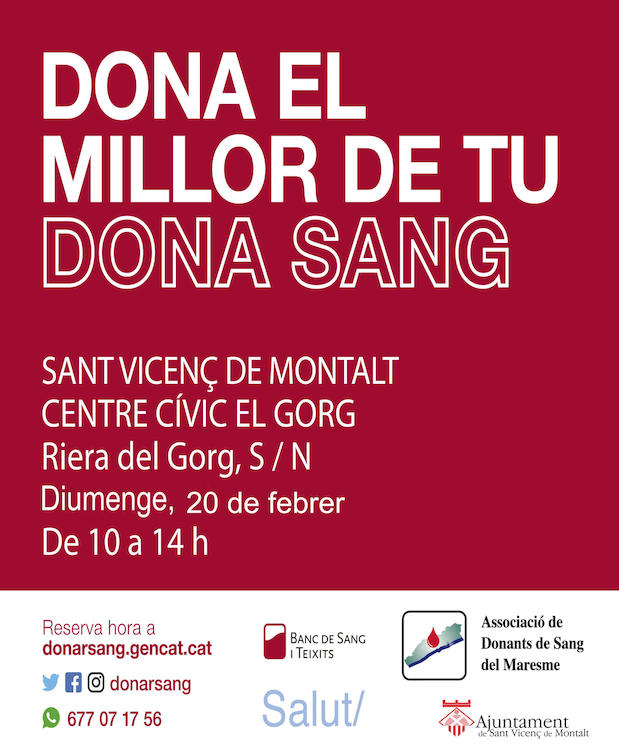 Donació de sang i plasma
