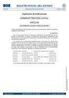 Anunci BOE Notificació expedients sancionadors