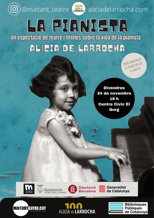 Cartell La Pianista