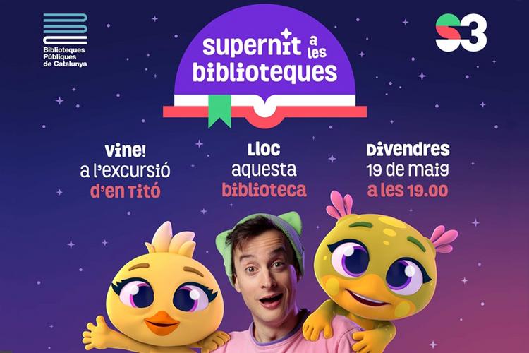 Supernit a les biblioteques